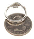 Silver Multicolor Southwestern Inlay Ring Size 8-3/4 XS57828
